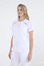 Chaquetilla Mujer Comfy Blanco ARCIEL con MICROPERFORADO SPANDEX