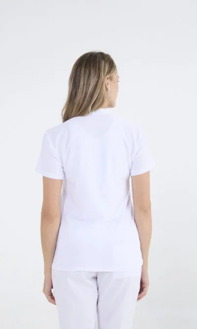 Chaquetilla Mujer Comfy Blanco ARCIEL con MICROPERFORADO SPANDEX