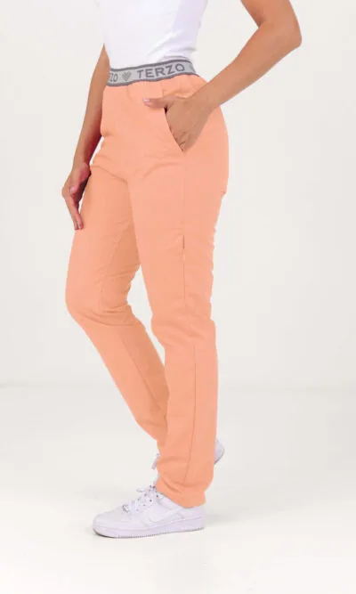 Pantalon Unisex Brand Pocket Durazno ARCIEL