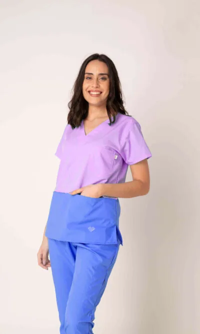 Chaquetilla Mujer Duo Violeta y Azulino ARCIEL