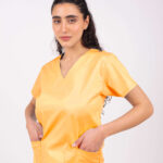 Chaquetilla Mujer Lisa Amarillo Superflex Spandex