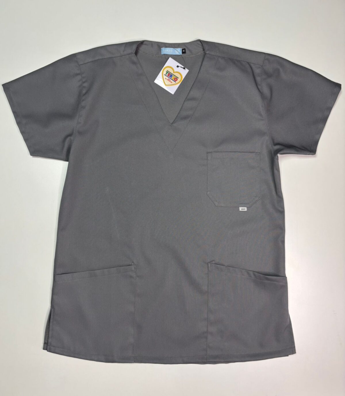 Chaquetilla Hombre Lisa Gris ALPACUNA - Image 1