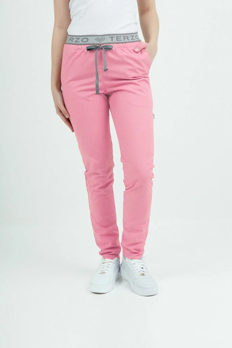 PNT ROSA (1) Pantalon Unisex Brand Pocket Rosa ARCIEL - Imagen 1