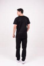 Chaquetilla Hombre Lisa Full Negro SPANDEX - Image 2