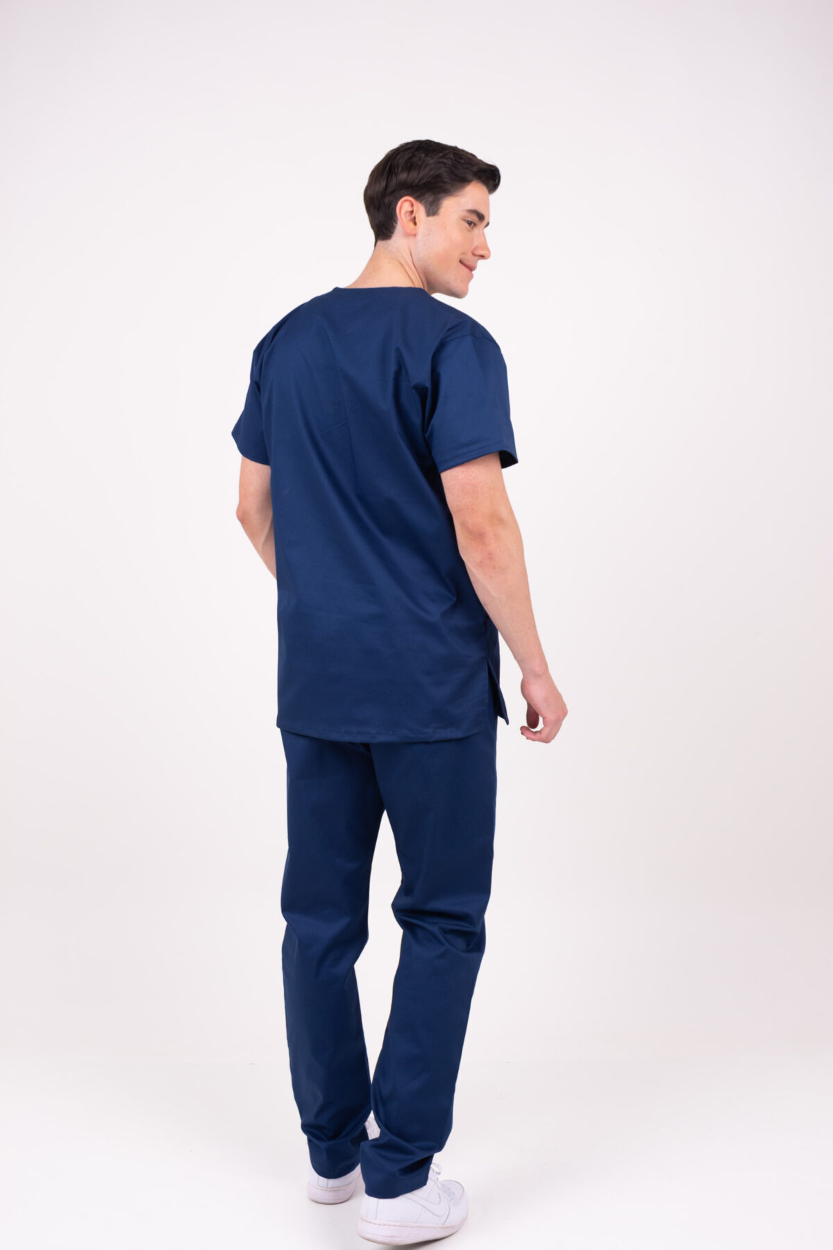 Chaquetilla Hombre Lisa Full Marino CORE SPANDEX - Image 6