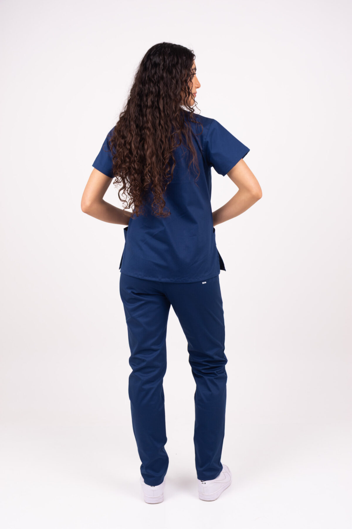 Chaquetilla Mujer Lisa Full Marino CORE SPANDEX - Image 2