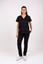Pantalon Unisex Brand Pocket Negro SPANDEX - Image 6