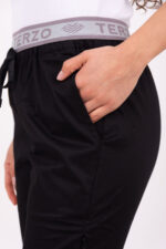 Pantalon Unisex Brand Pocket Negro SPANDEX - Image 4