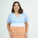 Chaquetilla Mujer Tricolor Durazno ARCIEL