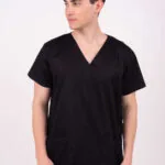 Chaquetilla Hombre Lisa Full Negro SPANDEX