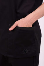 Chaquetilla Hombre Lisa Full Negro SPANDEX - Image 3