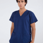 Chaquetilla Hombre Lisa Full Marino SPANDEX