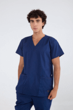 Chaquetilla Hombre Lisa Full Marino SPANDEX