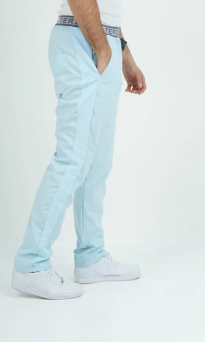 Pantalon Unisex Brand Shapy Celeste Claro ARCIEL con JERSEY SPANDEX