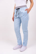 Pantalon Unisex Brand Pocket Celeste Claro SPANDEX