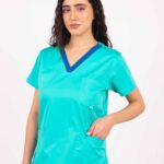 Chaquetilla Mujer Ecco Verde Clinica ALGODON SPANDEX