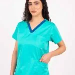 Chaquetilla Mujer Ecco Verde Clinica ALGODON SPANDEX