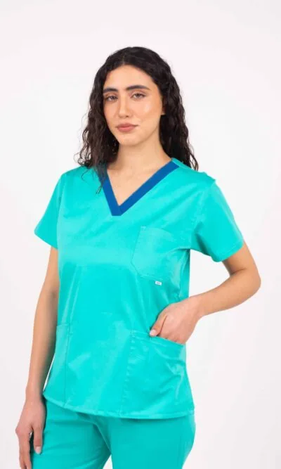 Chaquetilla Mujer Ecco Verde Clinica ALGODON SPANDEX