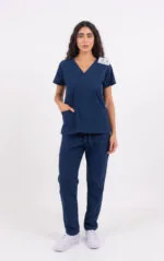 Pantalon Unisex Brand Pocket Marino CORE SPANDEX - Imagen 7