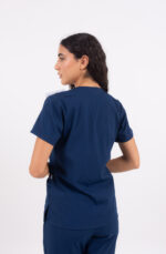 Chaquetilla Mujer Lisa Full Marino CORE SPANDEX - Image 3