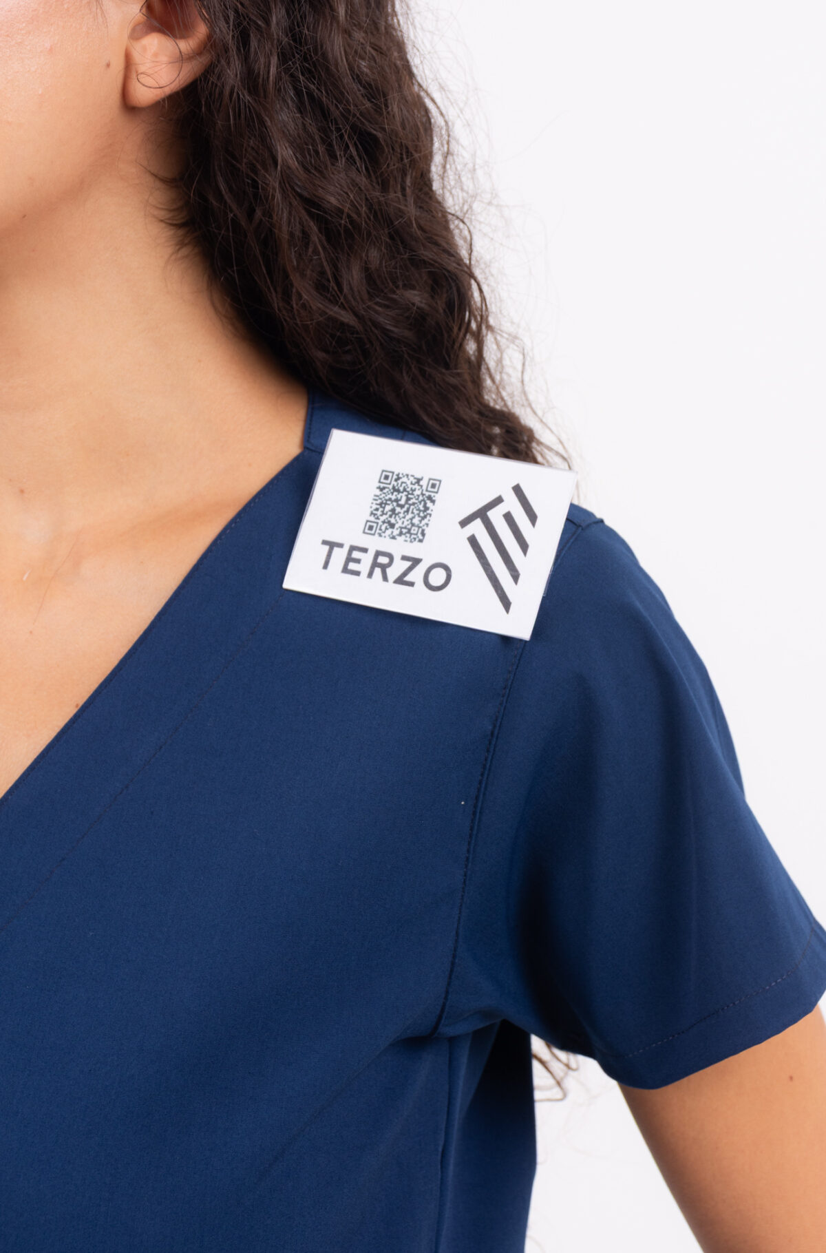 Chaquetilla Mujer Lisa Full Marino CORE SPANDEX - Image 6