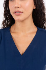 Chaquetilla Mujer Lisa Full Marino CORE SPANDEX - Image 4