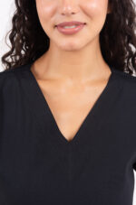 Chaquetilla Mujer Lisa Full Negro CORE SPANDEX - Image 5