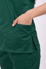 Chaquetilla Mujer Lisa Verde Ingles CORE SPANDEX - Image 4