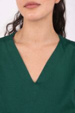 Chaquetilla Mujer Lisa Verde Ingles CORE SPANDEX - Image 2