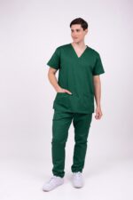 Pantalon Unisex Brand Pocket Verde Ingles CORE SPANDEX - Image 6