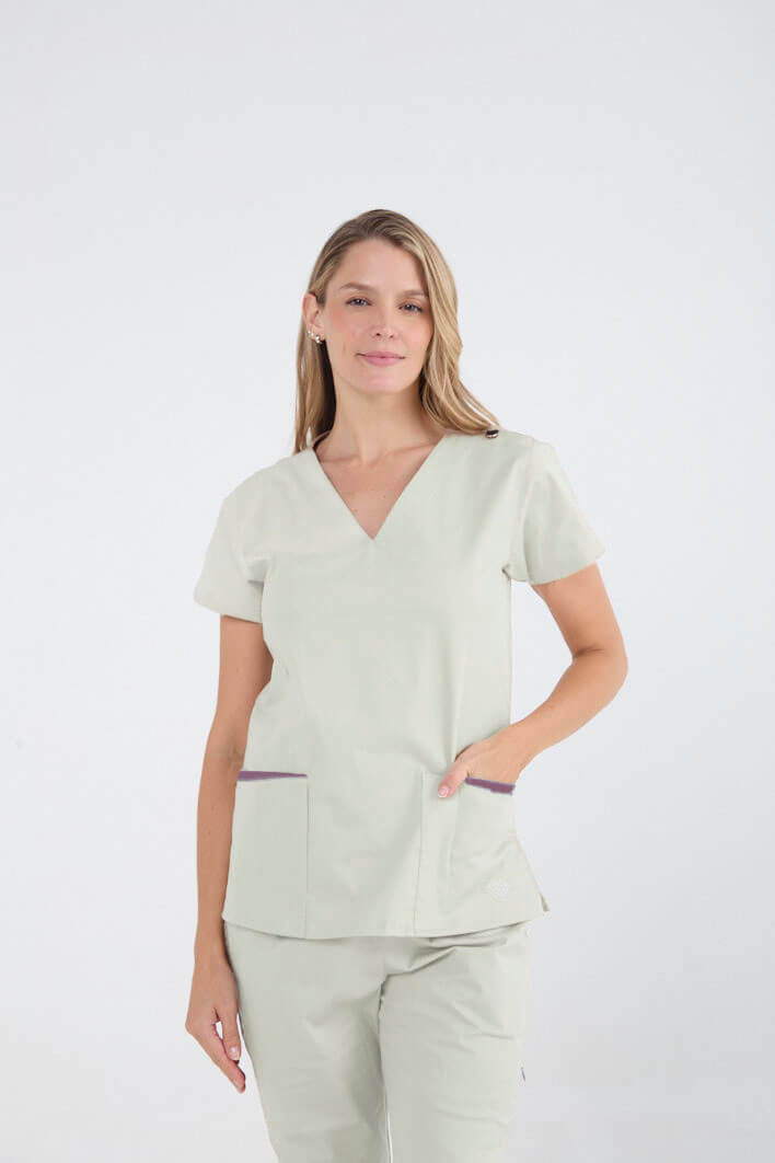 MARFIL Chaquetilla Mujer Lisa Marfil TECNO SPANDEX - Image 1