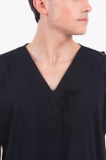 Chaquetilla Hombre Lisa Full Negro CORE SPANDEX - Image 5