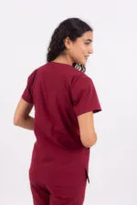 Chaquetilla Mujer Lisa Full Bordo CORE SPANDEX - Imagen 3