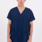 Chaquetilla Hombre Lisa Full Marino CORE SPANDEX