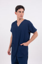 Chaquetilla Hombre Lisa Full Marino CORE SPANDEX - Image 2