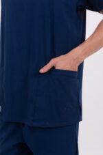 Chaquetilla Hombre Lisa Full Marino CORE SPANDEX - Image 5
