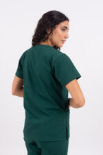 Chaquetilla Mujer Lisa Verde Ingles CORE SPANDEX - Image 3