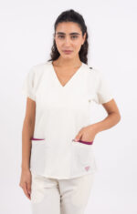 Chaquetilla Mujer Lisa Marfil TECNO SPANDEX