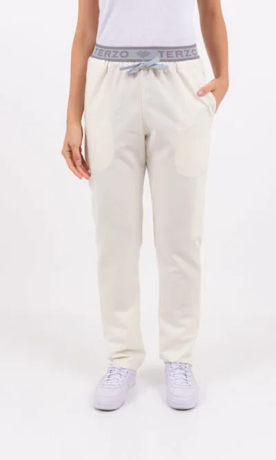 Pantalon Unisex Brand Pocket Marfil TECNO SPANDEX