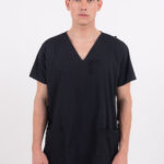 Chaquetilla Hombre Lisa Full Negro CORE SPANDEX