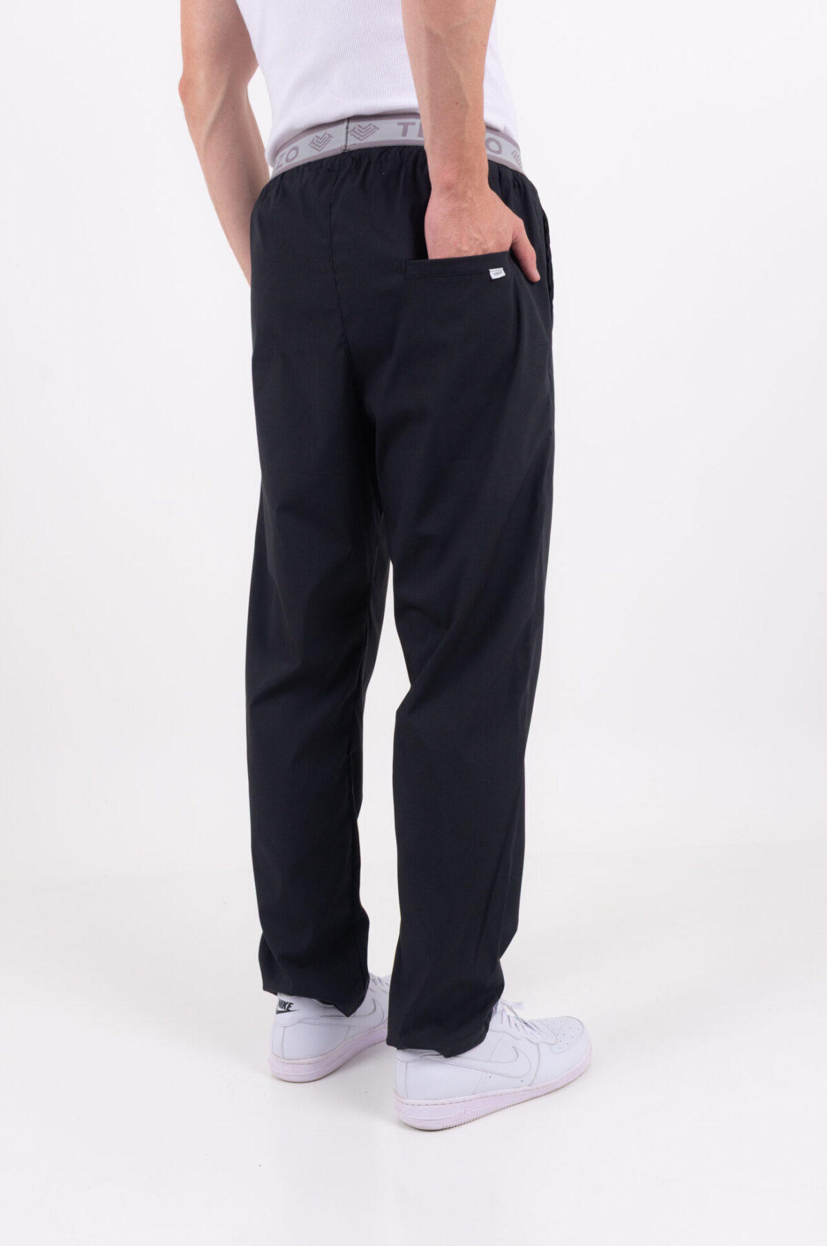 Pantalon Unisex Brand Pocket Negro CORE SPANDEX - Imagen 10