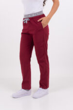 Pantalon Unisex Brand Pocket Bordo CORE SPANDEX - Image 2