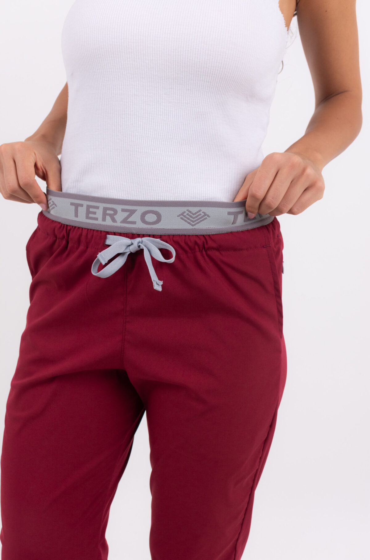 Pantalon Unisex Brand Pocket Bordo CORE SPANDEX - Imagen 4