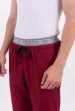 Pantalon Unisex Brand Pocket Bordo CORE SPANDEX - Image 9