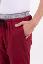Pantalon Unisex Brand Pocket Bordo CORE SPANDEX - Image 10