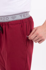 Pantalon Unisex Brand Pocket Bordo CORE SPANDEX - Image 11