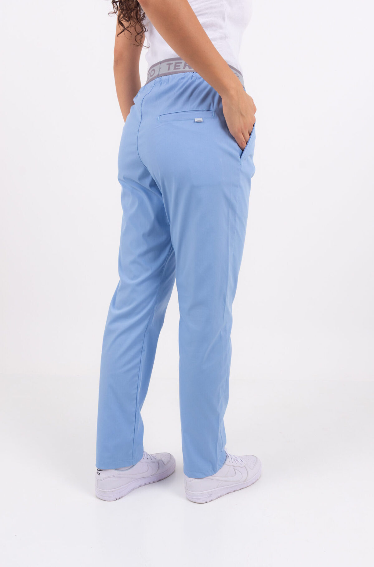 Pantalon Unisex Brand Pocket Celeste CORE SPANDEX - Imagen 2