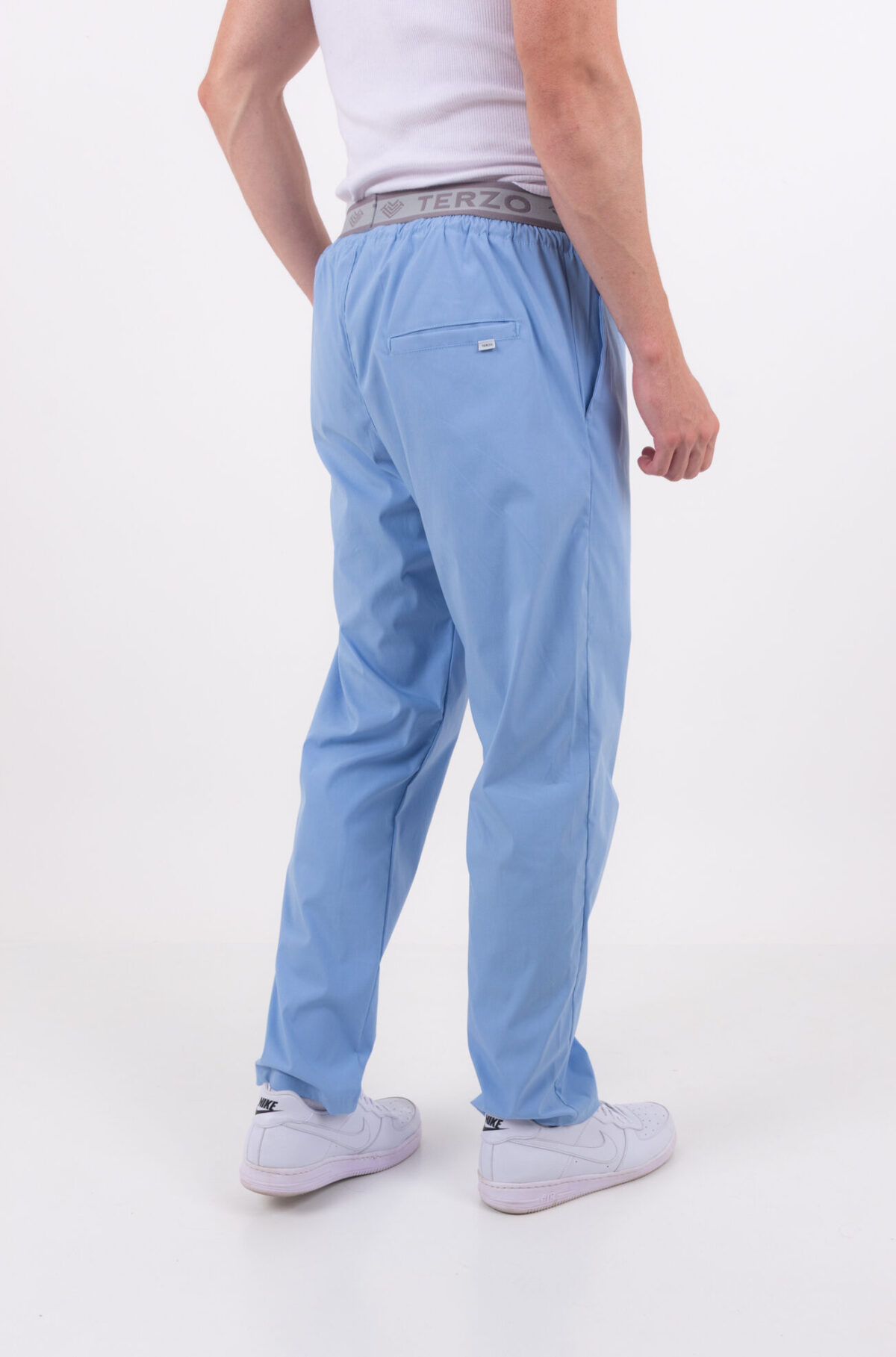 Pantalon Unisex Brand Pocket Celeste CORE SPANDEX - Imagen 11