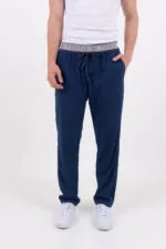 Pantalon Unisex Brand Pocket Marino CORE SPANDEX - Imagen 8