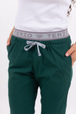 Pantalon Unisex Brand Pocket Verde Ingles CORE SPANDEX - Image 4